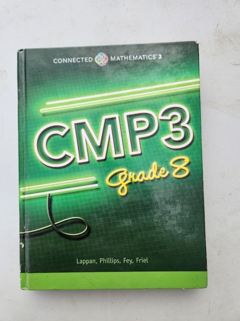 Connected Mathematics 3 Grade 8 CMP3 8th Grade Textbook Book Hardcover Pearson /